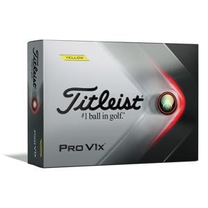 Titleist Pro V1x Yellow Golf Balls - Prior Gen