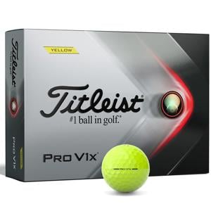 Titleist Pro V1x Yellow Golf Balls - Prior Gen