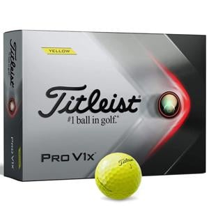 Titleist Pro V1x Yellow Golf Balls - Prior Gen