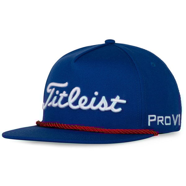 Flat brim golf hat deals