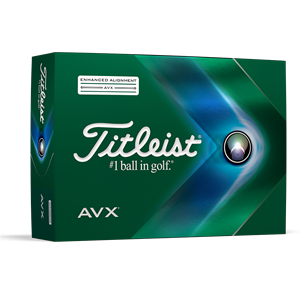 Titleist AVX AIM Golf Balls with Enhanced Alignment 2023