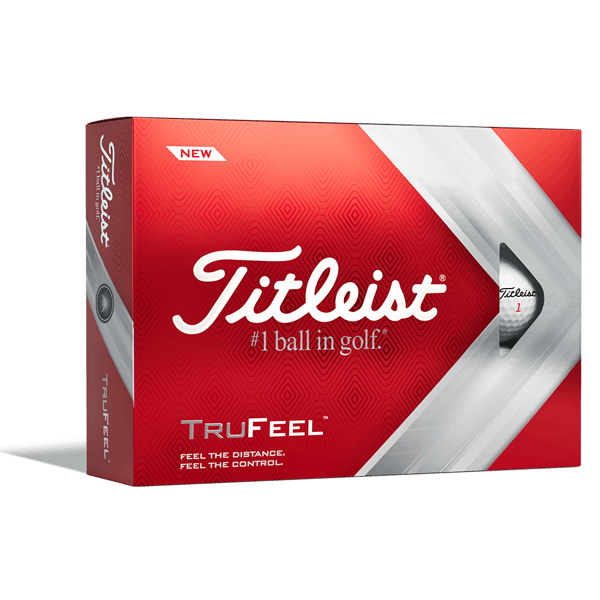 Titleist TruFeel White Golf Balls (12 Balls) - Prior Gen