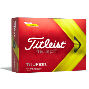 Titleist TruFeel Yellow Golf Balls - Prior Gen