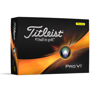 Titleist Pro V1 Yellow Golf Balls