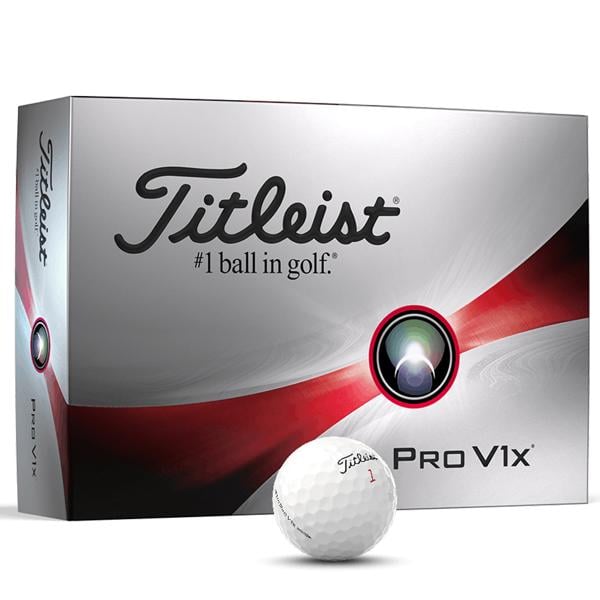 Titleist Pro V1x Golf Balls (12 Balls) - Prior Gen