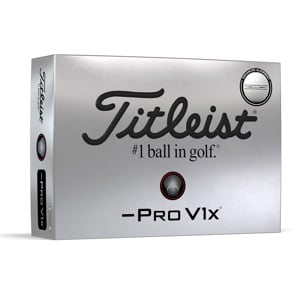 Titleist Pro V1x Left Dash Elongated Align Golf Balls