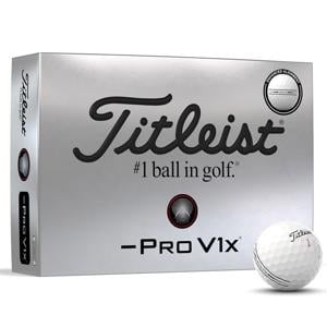 Titleist Pro V1x Left Dash Alignment Golf Balls 2025