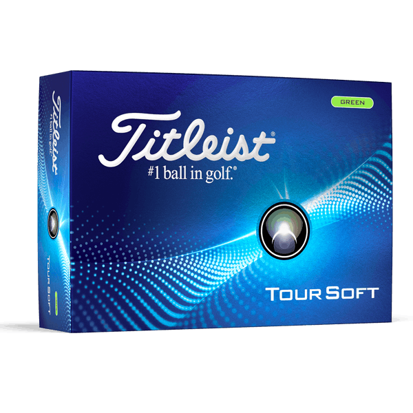 Titleist Tour Soft Green Golf Balls (12 Balls) 2024