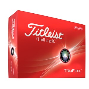 Titleist TruFeel Red Golf Balls 2024