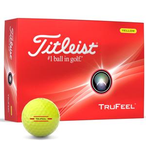 Titleist TruFeel Yellow Golf Balls 2024