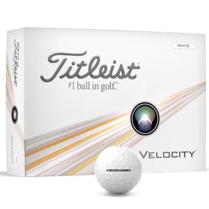Titleist Velocity White Golf Balls 2024