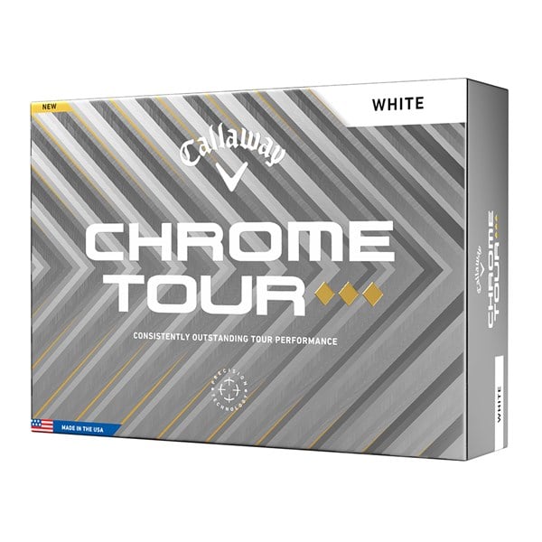 Callaway Chrome Tour Triple Diamond Golf Balls (12 Balls)