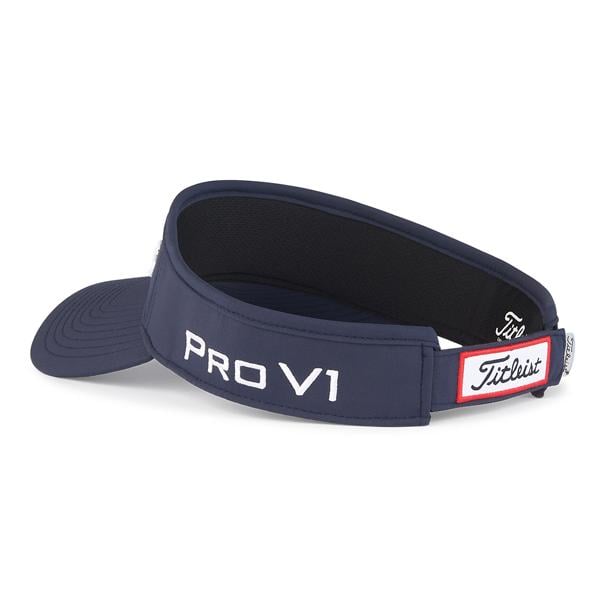 2025 tour performance visor navy white th25vtp 41 03