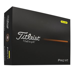 Titleist Pro V1 Yellow Golf Balls 2025