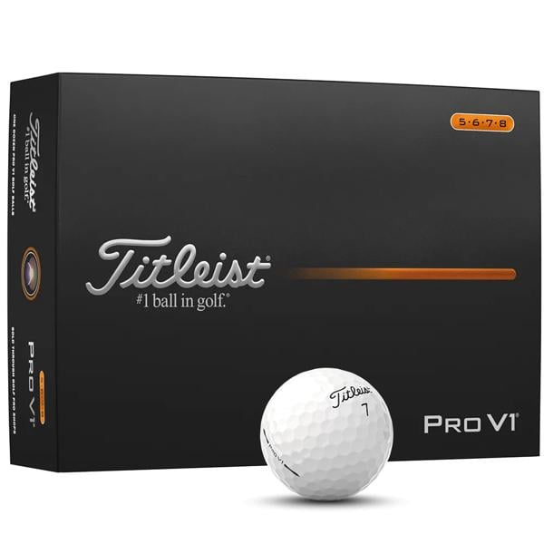 Titleist Pro V1 High Number Golf Balls (12 Balls) 2025