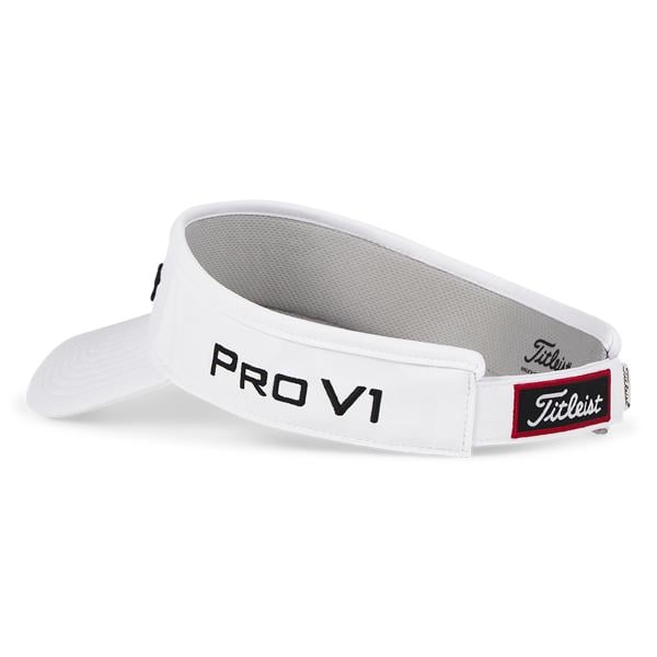 2025 tour performance visor white black th25vtp 10 03