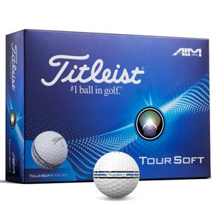 Titleist Tour Soft AIM 360 White Golf Balls