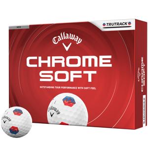 Callaway Chrome Soft TruTrack White Golf Balls 2026