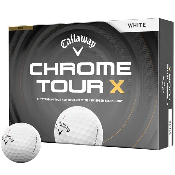 Callaway Chrome Tour X Golf Balls (12 Balls) 2026