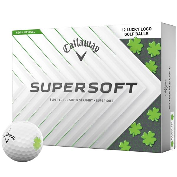 Limited Edition - Callaway SuperSoft Lucky Golf Balls (12 Balls) 2026