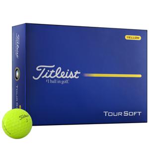 Titleist Tour Soft Yellow Golf Balls 2026