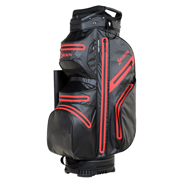 srixon weatherproof cart bag 2025 black red 121326891