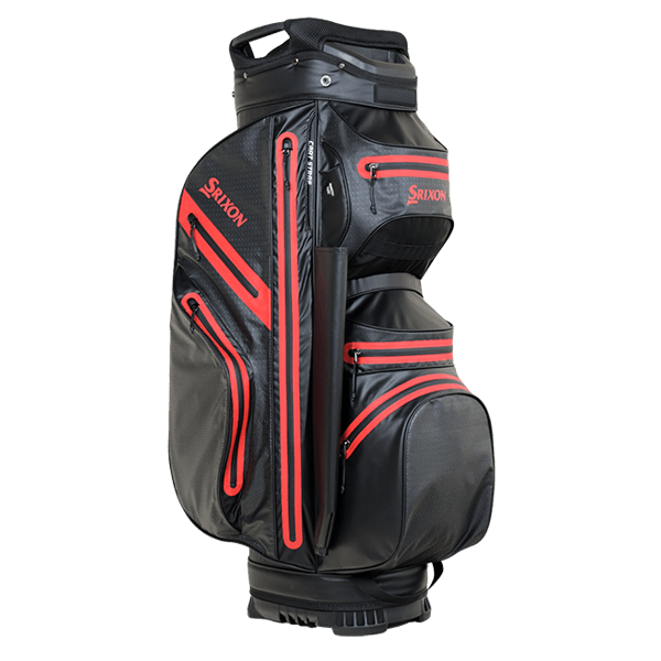 srixon weatherproof cart bag 2025 black red 121326893