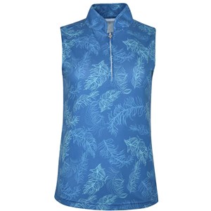 Pure Golf Ladies Lucia Feather Sleeveless Polo Shirt