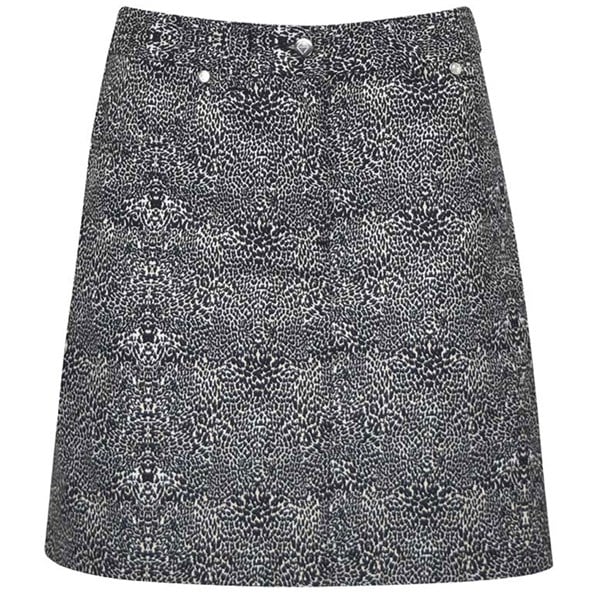 Pure Golf Ladies Clarity Cheetah Print Skort - 50CM