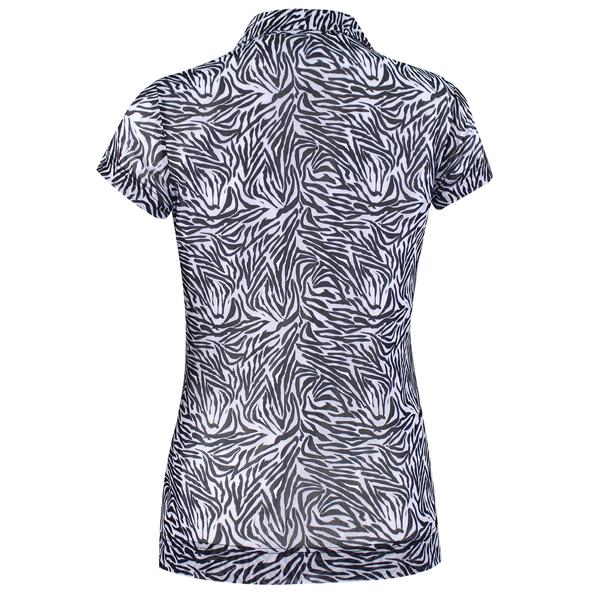 Daily Sports Ladies Kiara Mesh Cap Sleeve Polo Shirt