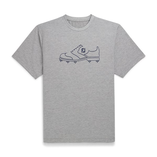 FootJoy Mens Heritage Collection Grey T-Shirt - LTD Edition