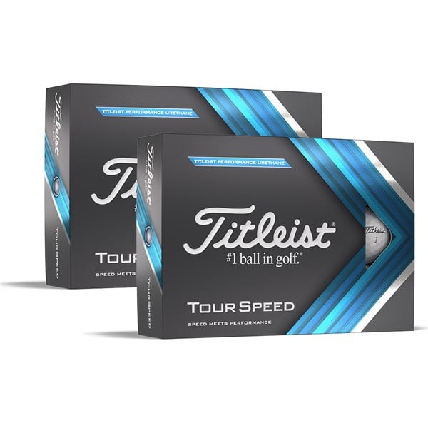 Titleist Tour Speed Double Dozen Golf Balls (24 Balls) - Prior Gen