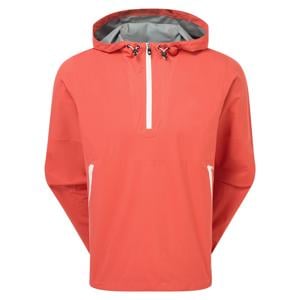 Footjoy Mens HydroLite X Hooded Waterproof 1/4 Zip Golf Jacket