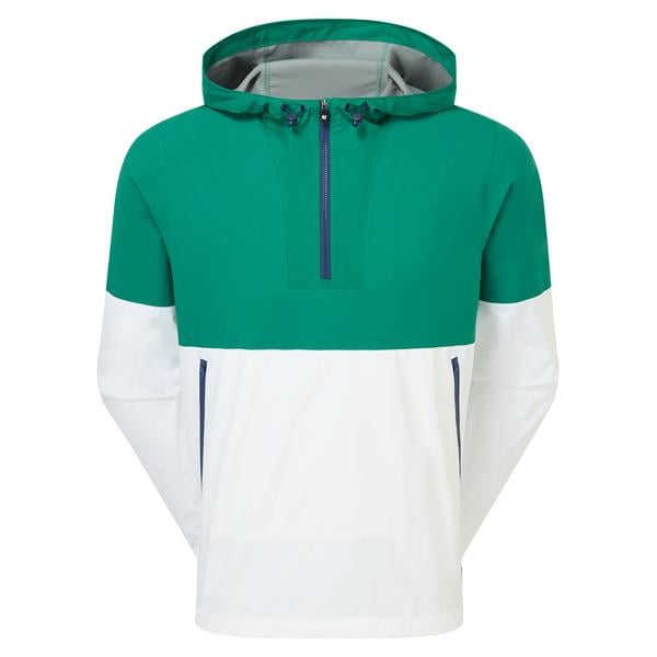 Footjoy Mens HydroLite X Hooded Waterproof 1/4 Zip Golf Jacket