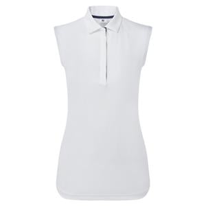FootJoy Ladies Lisle Sleeveless Polo Shirt