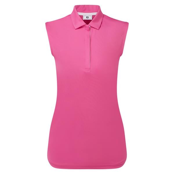 FootJoy Ladies Lisle Sleeveless Polo Shirt