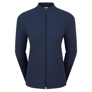 FootJoy Ladies Full Zip Rib Midlayer Pullover