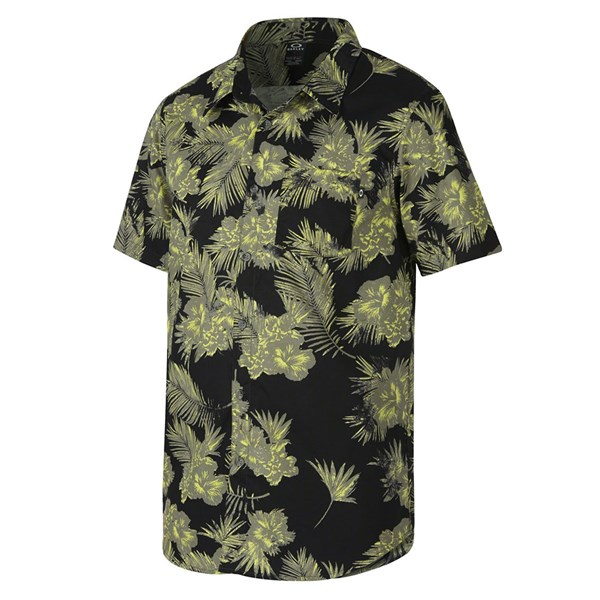 Oakley Mens Print Short Sleeve Woven Shirt