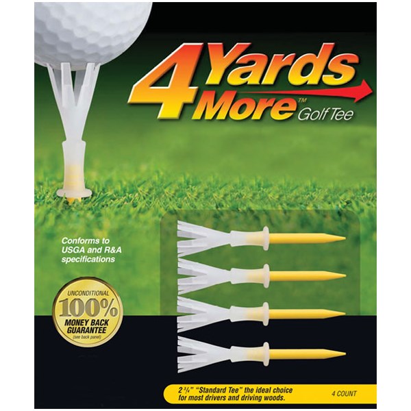 4 Yards More Golf Tees