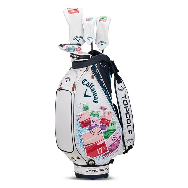 Limited Edition - Callaway July Major Tour Staff Bag and Headcovers Set