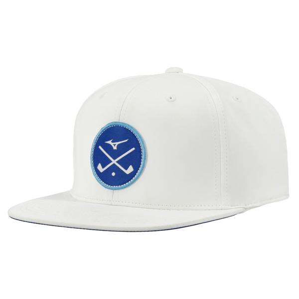 Mizuno Mens Crossed Clubs Snapback Cap