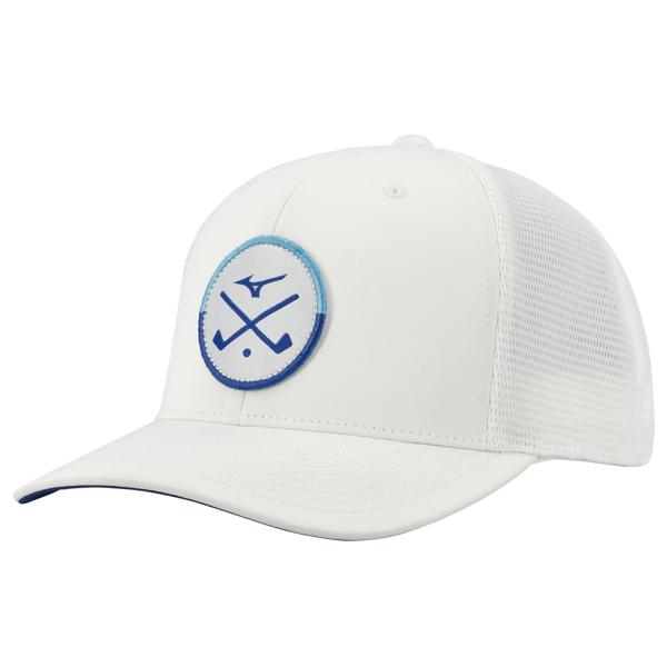 Mizuno Mens Crossed Clubs Meshback Cap