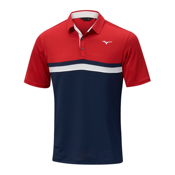 Mizuno Mens Quick Dry Horizon Polo Shirt
