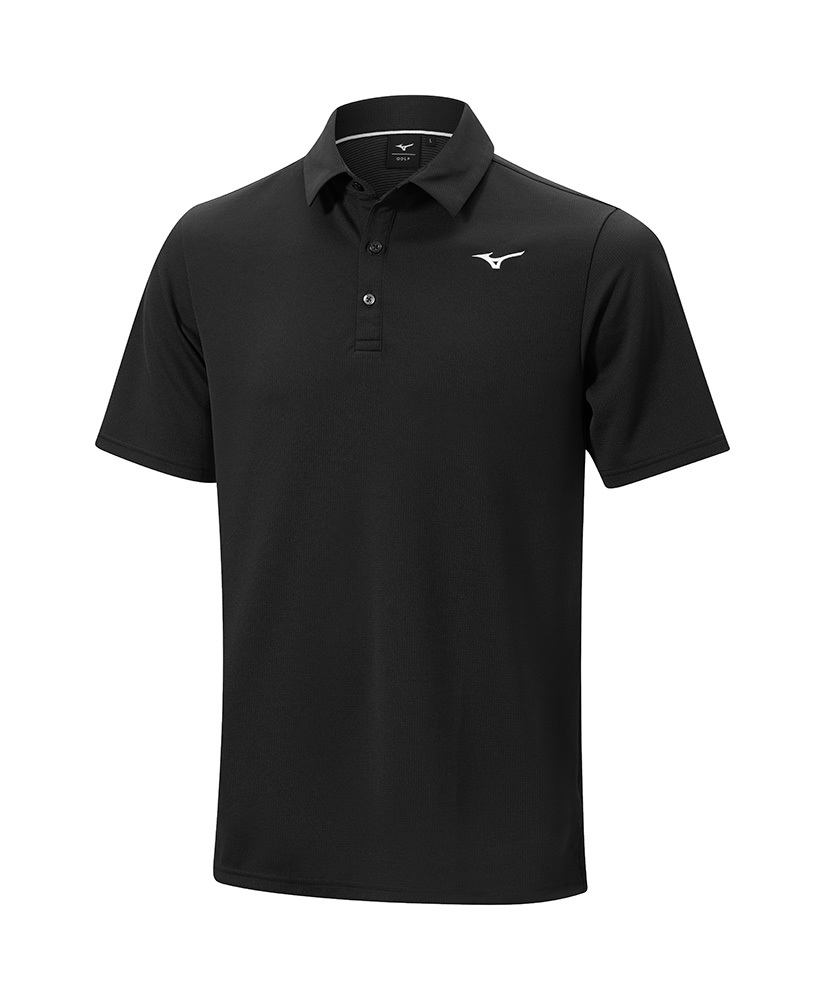 Mizuno Mens Breath Thermo Winter Polo Shirt - GolfOnline