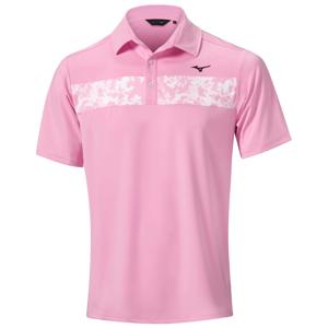 Mizuno Mens Floral ST Polo Shirt