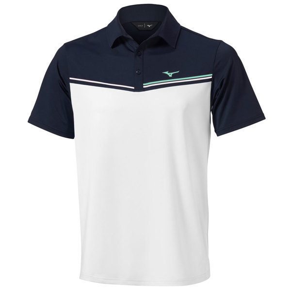 Mizuno Mens Elite Bloc Polo Shirt