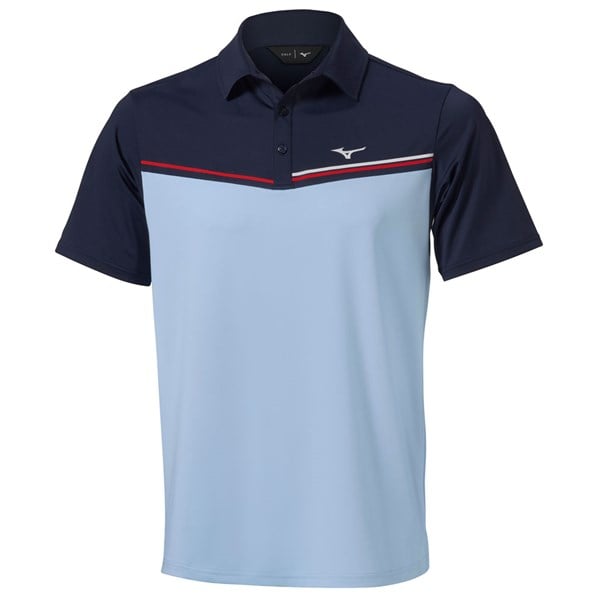 Mizuno Mens Elite Bloc Polo Shirt