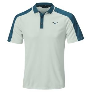 Mizuno Mens Showdown Knitted Short Sleeve Polo Shirt