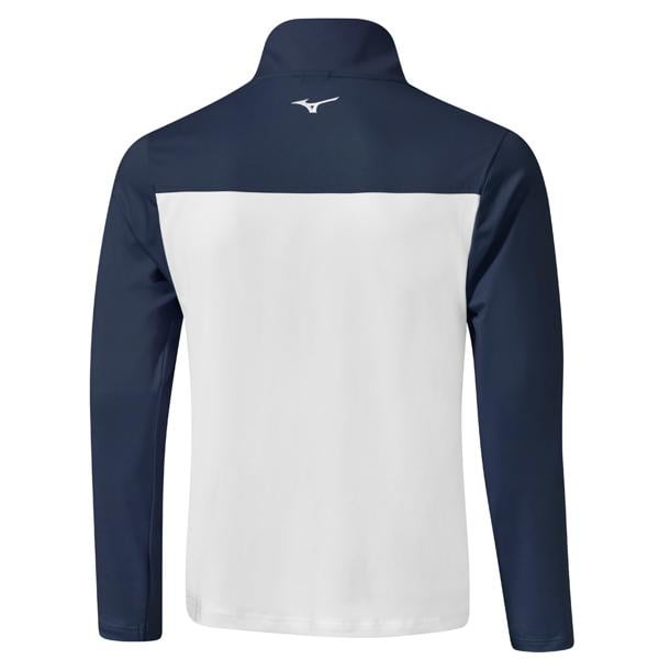 Mizuno Mens Breeze Elite Stripe 1/4 Zip Pullover