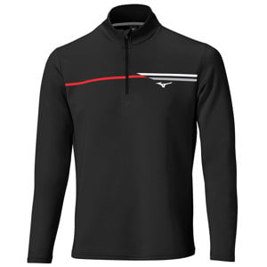 Mizuno Mens Breeze T-Stripe 1/4 Zip Pullover
